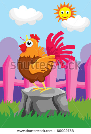 Rooster Morning Clipart Morning Rooste Rooster