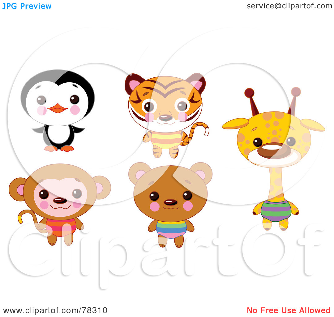 Royalty Free  Rf  Clipart Illustration Of A Digital Collage Of Cute