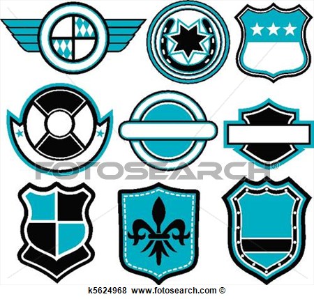 Stock Illustration Of Badge Symbol Design K5624968   Search Eps Clip