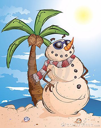 Tropical Snowman   Sand   Clip Art   Pinterest