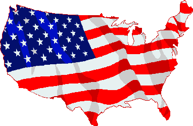 American Flag Clip Art Pg 1