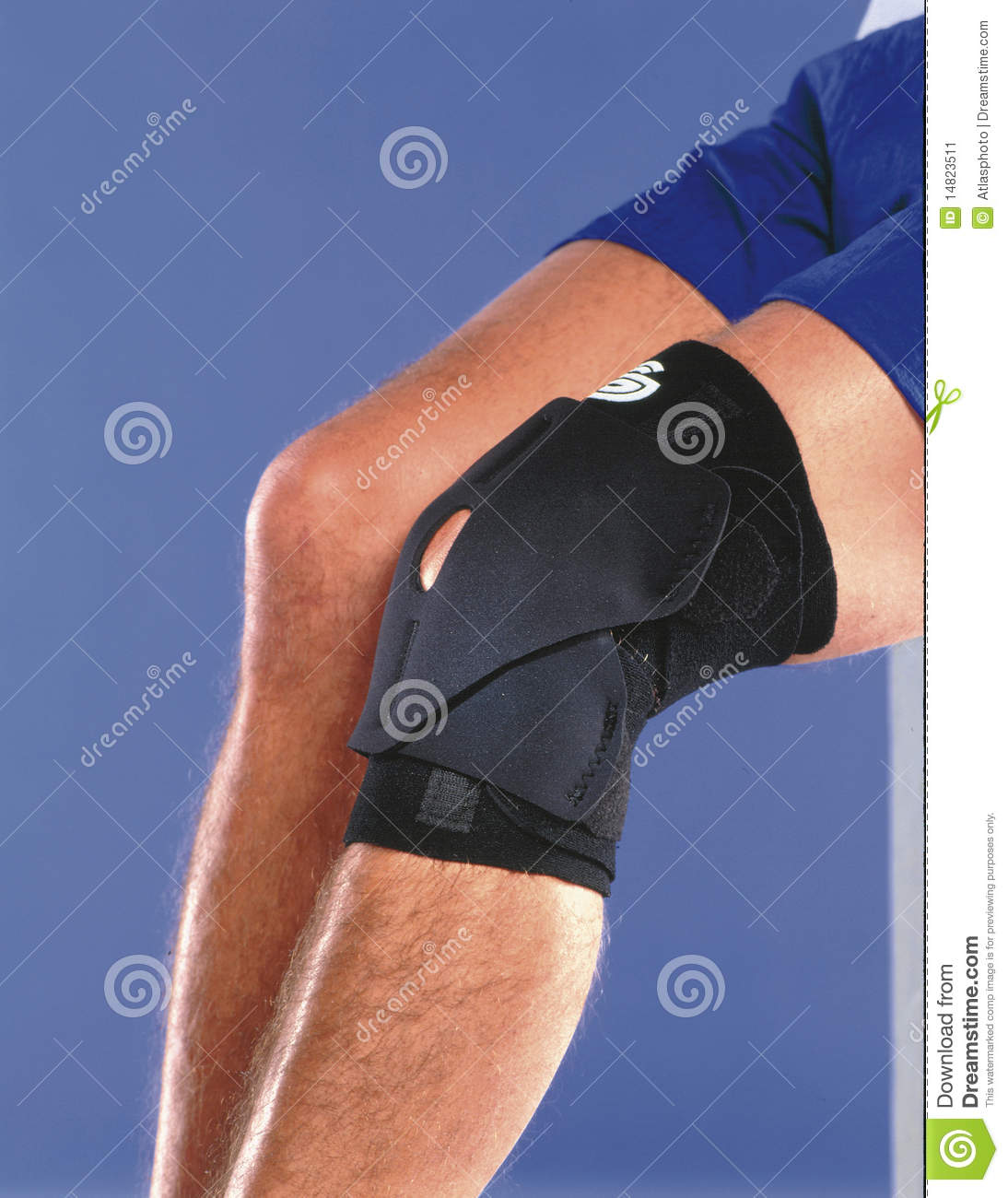 Bandage Wrapped Knee Stock Image   Image  14823511