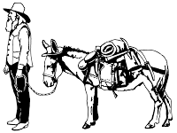 Black And White Western Clip Art Clipart Black And White