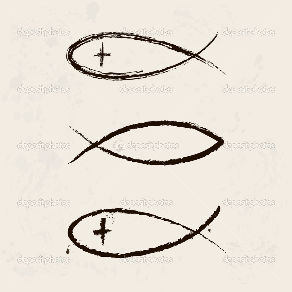 Christian Fish Symbol Clip Art