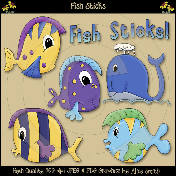 Fish Stick Clipart Fish Sticks Clip Art Download