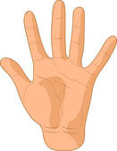 Five Finger Stock Illustrations  236 Five Finger Clip Art Images And