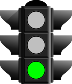 Green Traffic Light Clip Art At Clker Com   Vector Clip Art Online