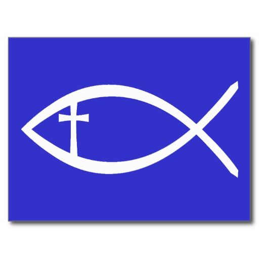Ichthus Christian Fish Symbol