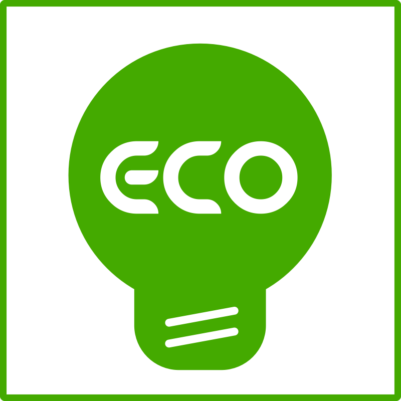 Light Bulb Green Icon By Dominiquechappard   An Eco Light Bulb Green    