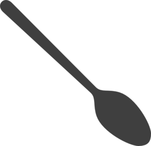 Spoon Clipart Black And White   Clipart Panda   Free Clipart Images