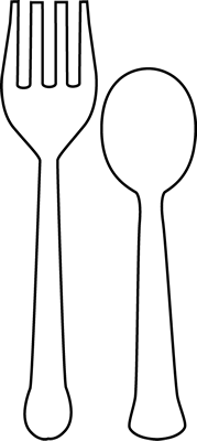 Spoon Clipart Black And White   Clipart Panda   Free Clipart Images
