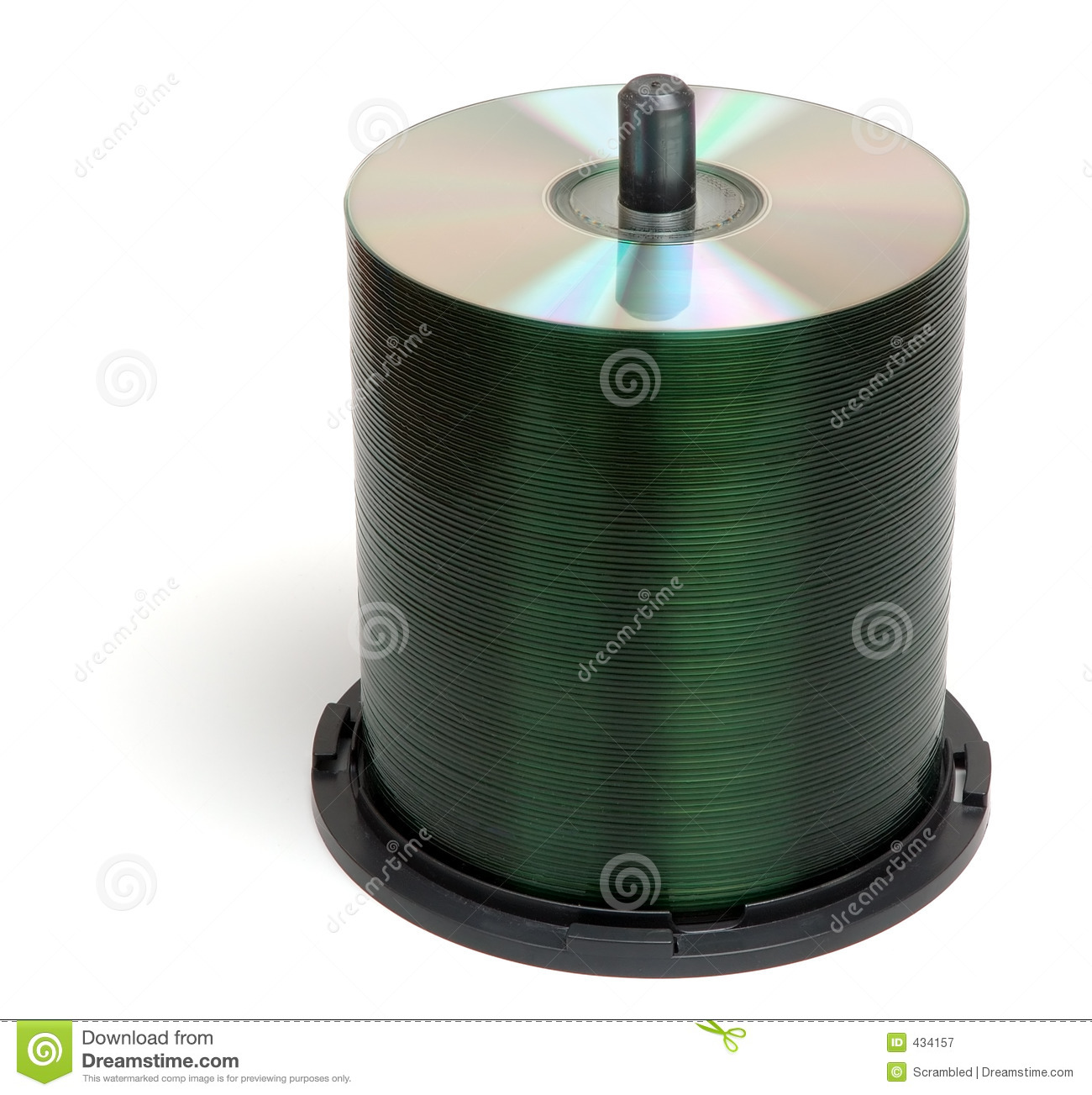 Cd Stack Royalty Free Stock Photography   Image  434157