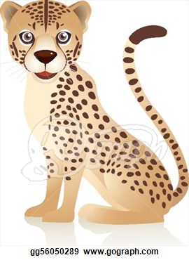 Cute Cheetah Clipart Cute Cheetah C