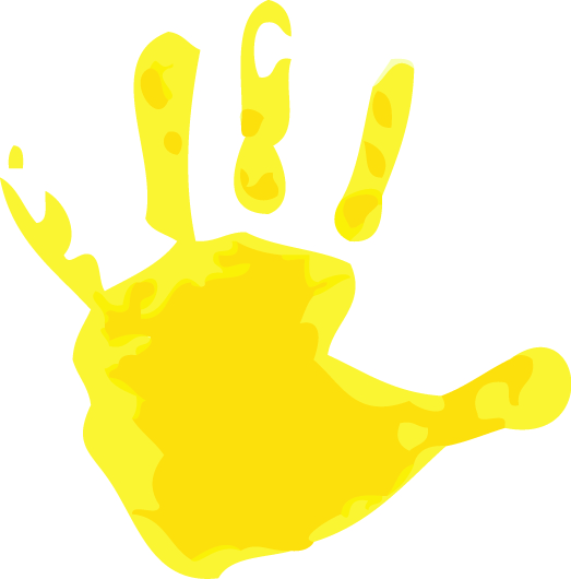 Displaying  15  Gallery Images For Child Handprint