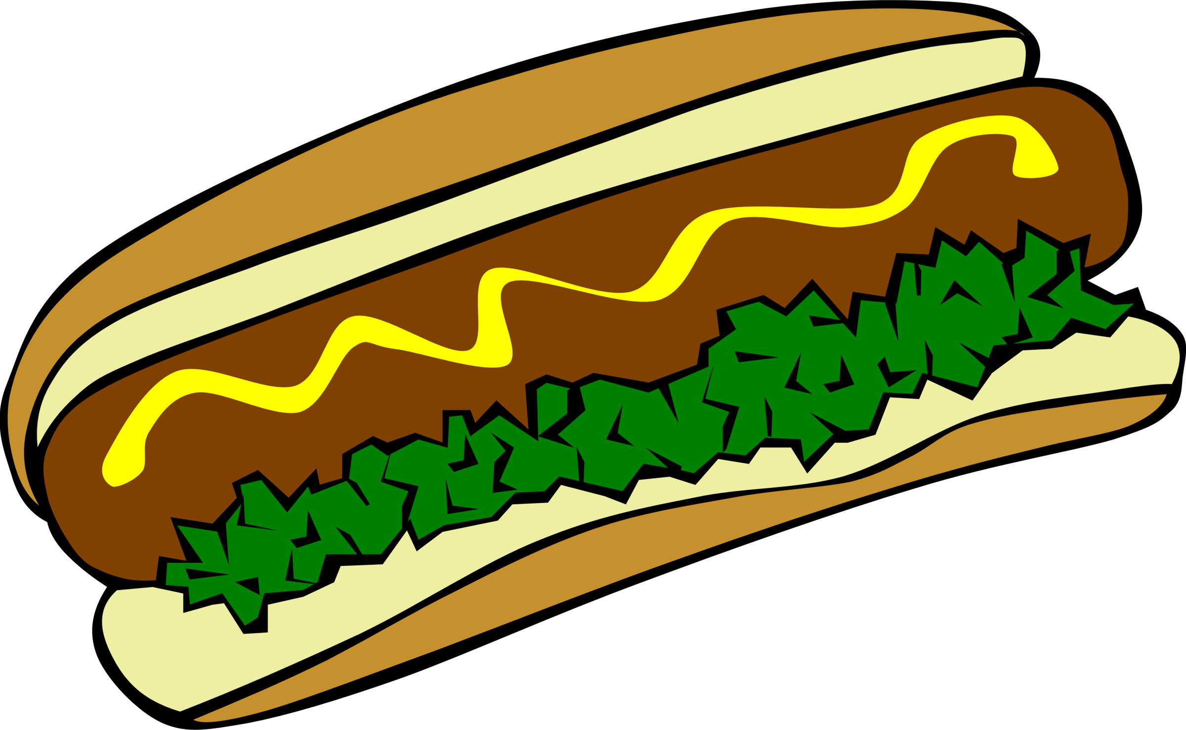Fast Food Lunch Dinner Hot Dog By Gerald G