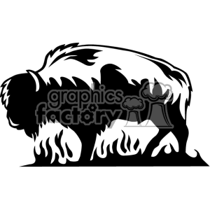     Jpg Png Cutter Signage Black White Buffalo Buffalos Wild Bison Bisons
