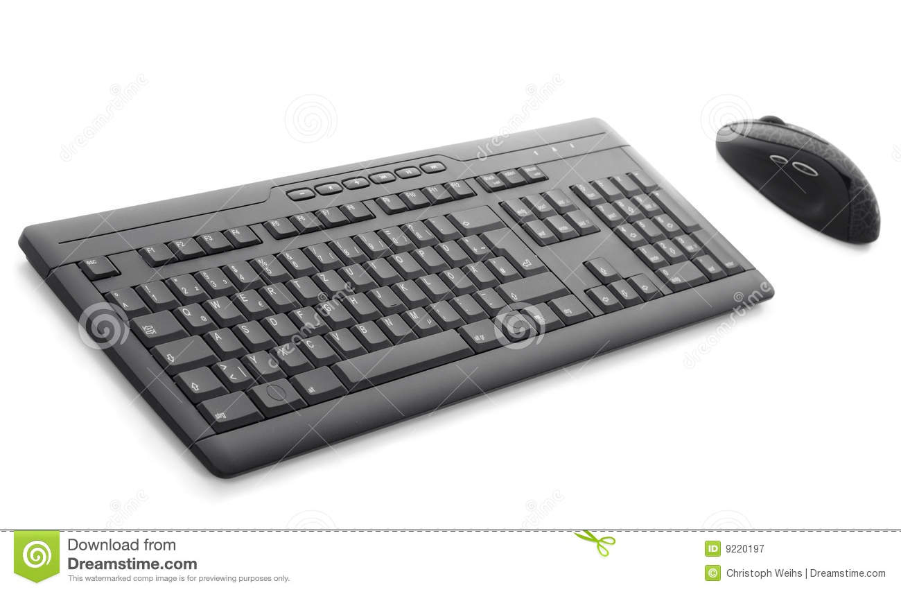 Keyboard And Mouse Royalty Free Stock Photography   Image  9220197