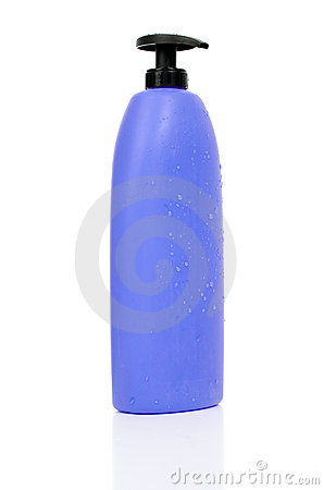 Purple Shampoo Bottle Royalty Free Stock Image   Image  19616796