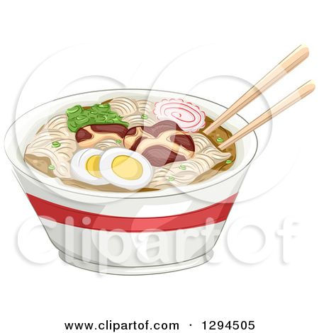 Ramen Noodles   Royalty Free Vector Illustration By Bnp Design Studio