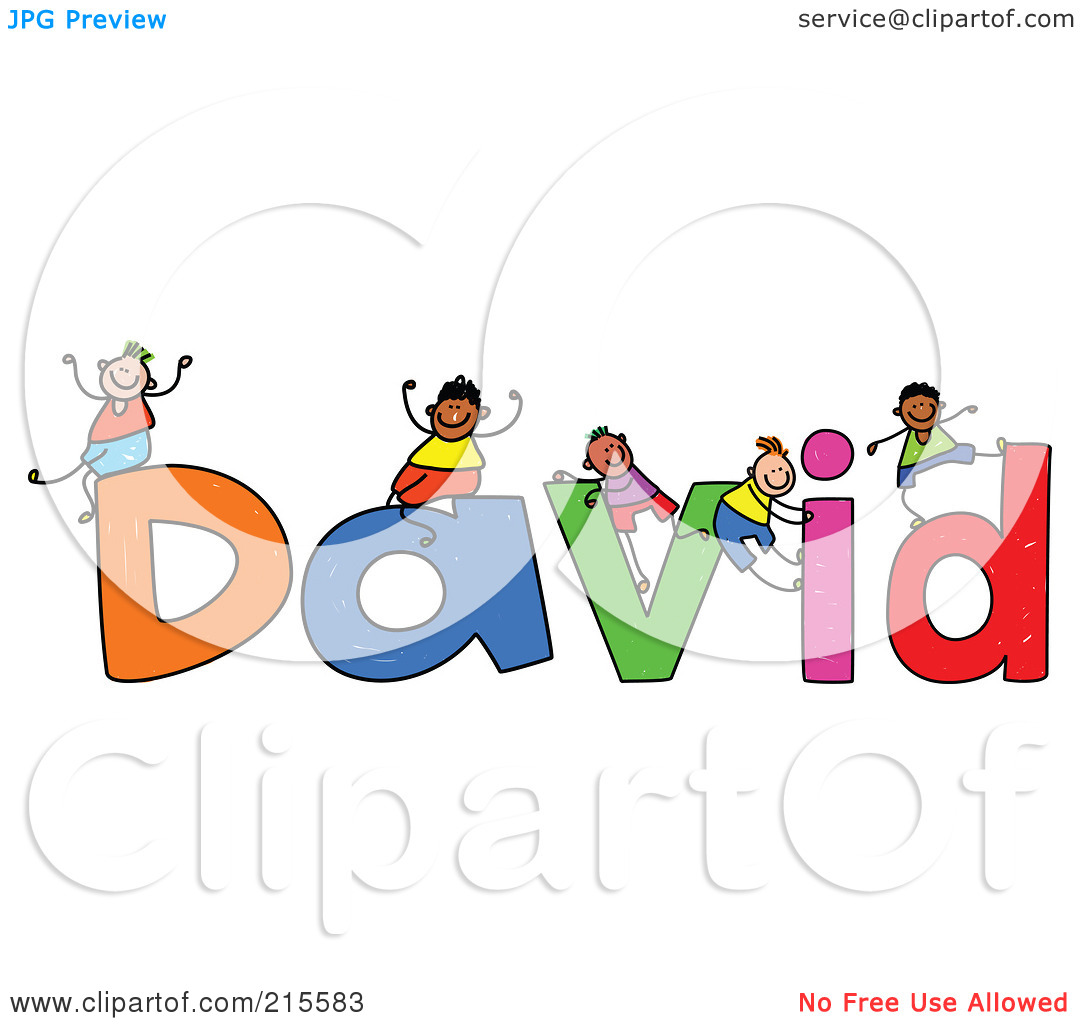 Royalty Free  Rf  Clipart Illustration Of A Childs Sketch Of Boys