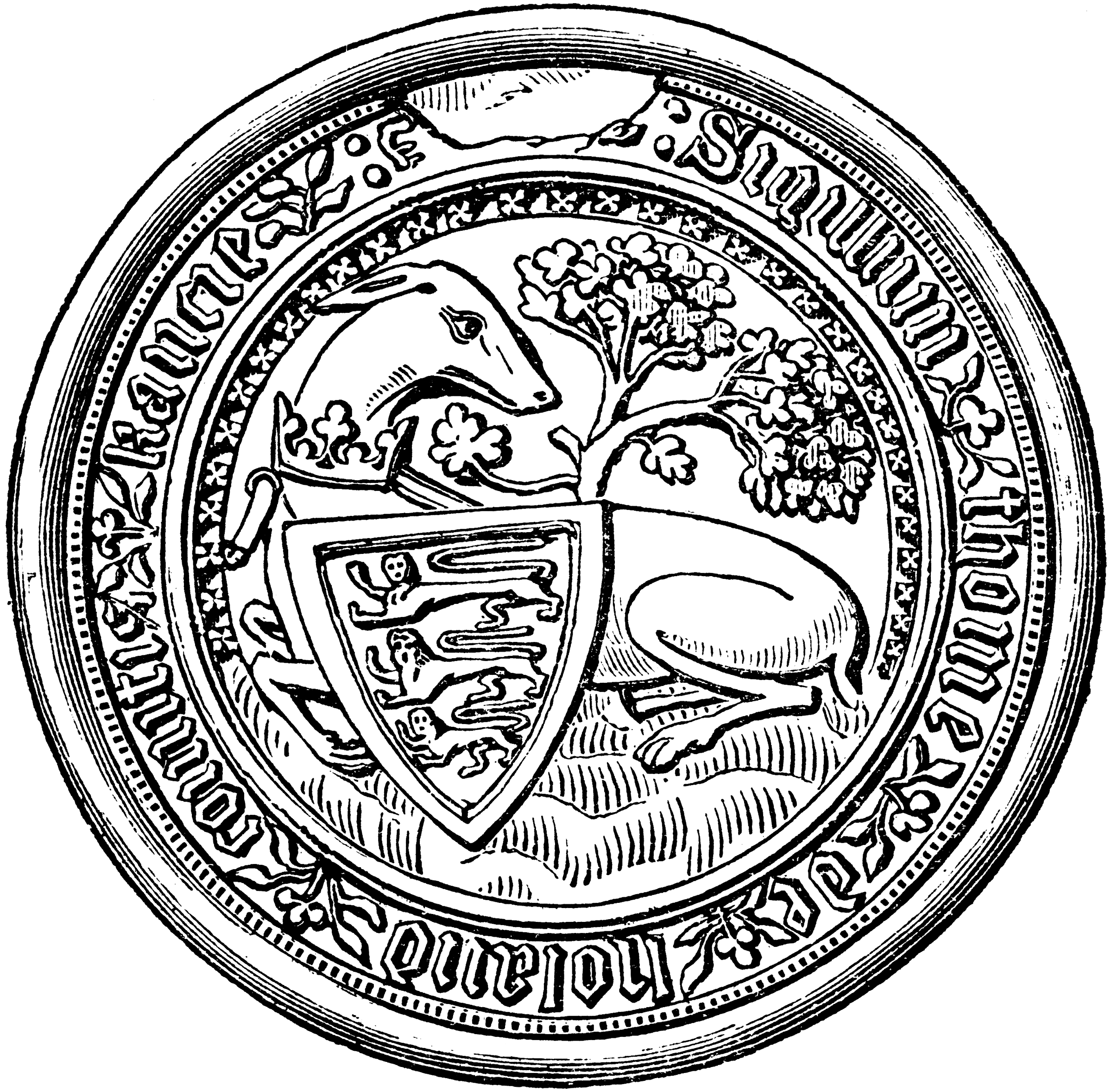 Seal Of Thomas Holland   Clipart Etc