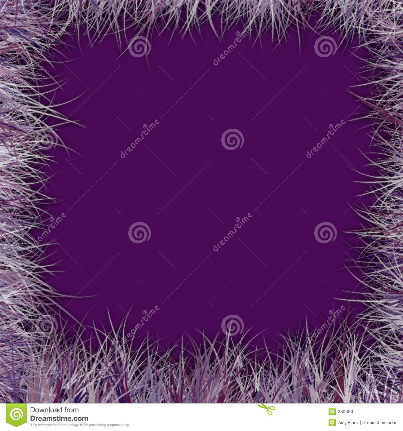 Stock Images  Feather Boa Border
