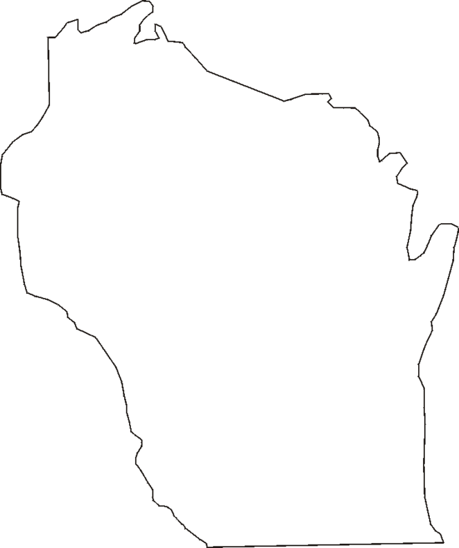 16 Wisconsin State Outline Free Cliparts That You Can Download To You