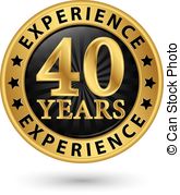 40 Years Vector Clipart And Illustrations