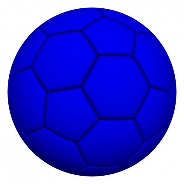 Blue Soccer Ball Free Stock Photo   Public Domain Pictures