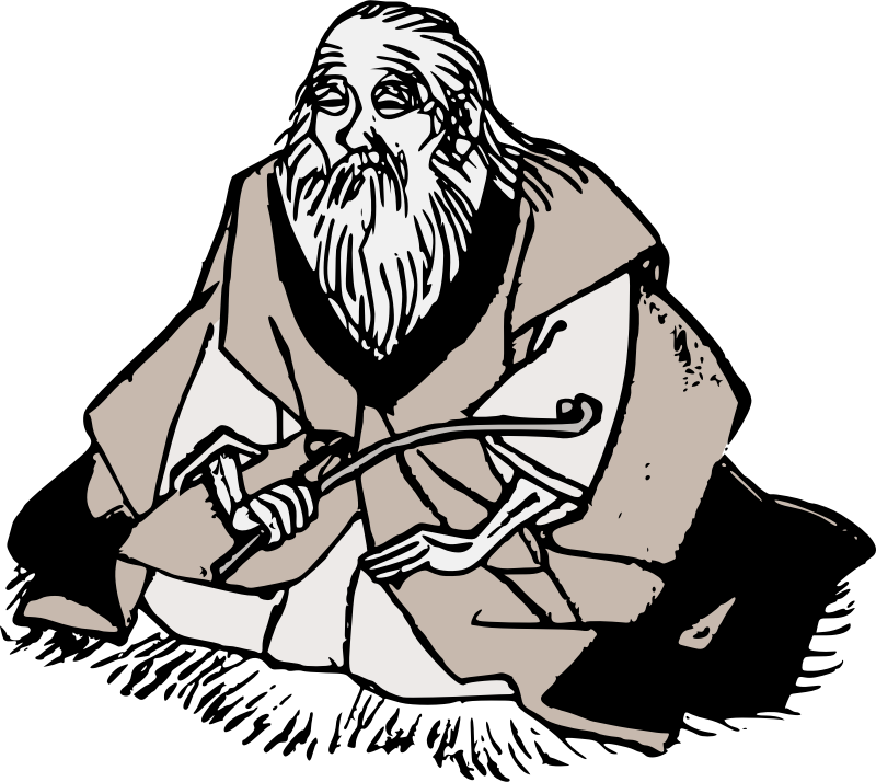 Clipart   Wise Old Man   New