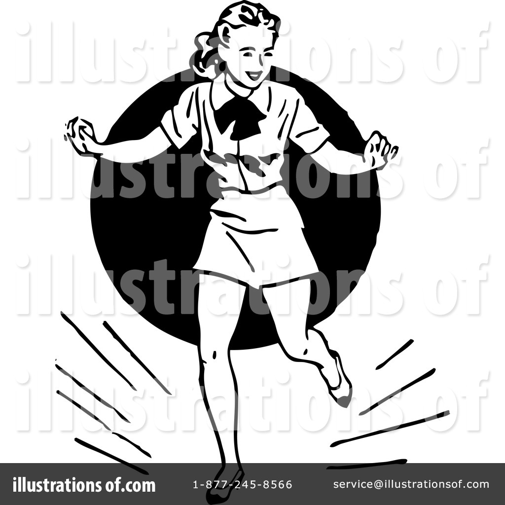 Dancing Clipart  1156551 By Bestvector   Royalty Free  Rf  Stock