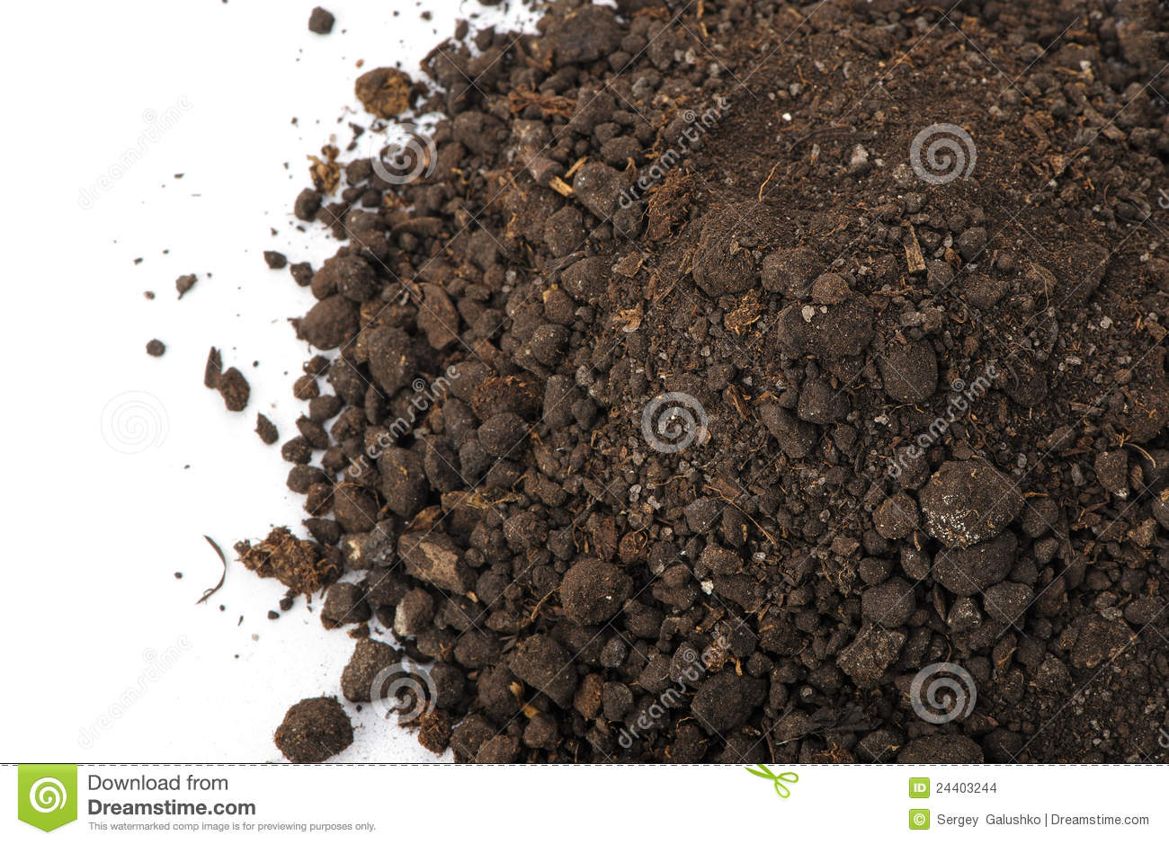Dirt Mound Clipart Heap Dirt The Top View  Isolated On White    