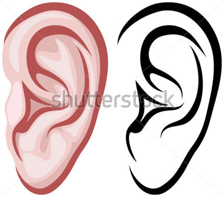 Ear Body Part Clip Art Vector Clip Art Online Royalty Free Wallpaper