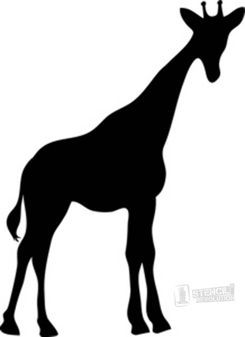 Giraffe Stencils On Stencil Revolution