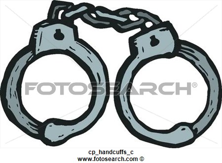 Handcuffs Cp Handcuffs C Art Parts Clip Art Photograph Royalty Free