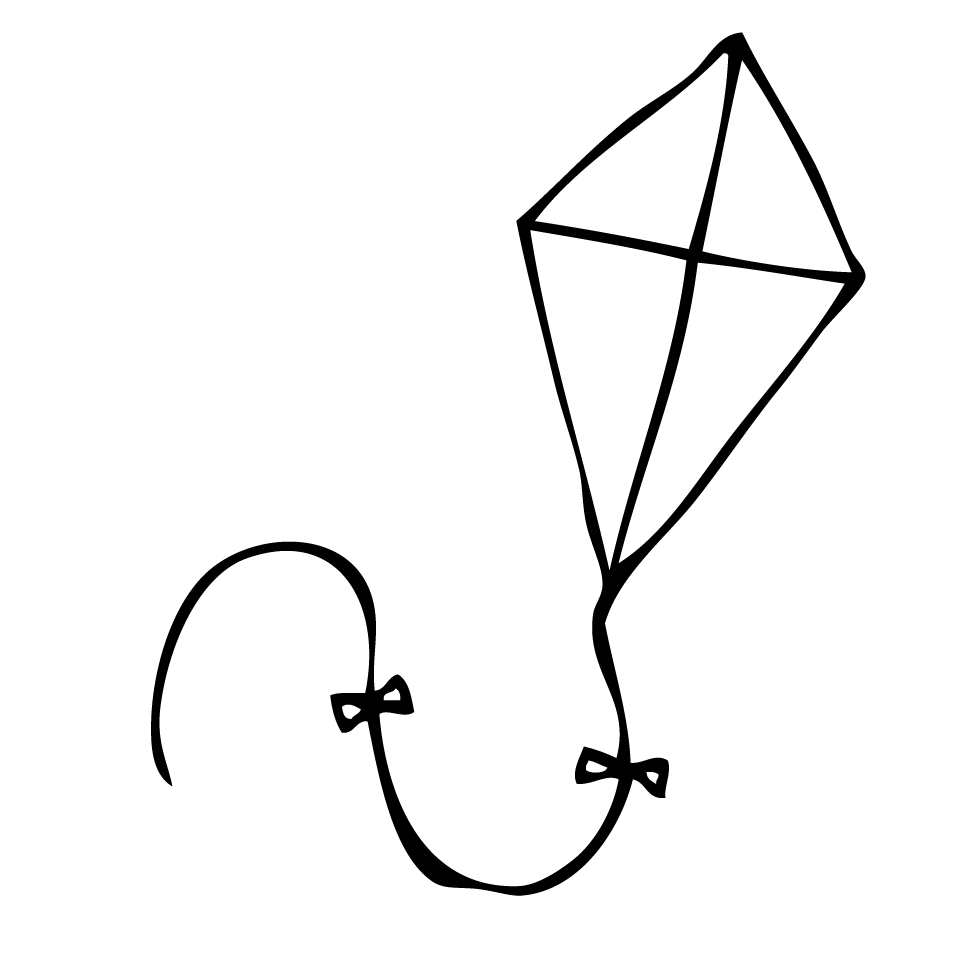 Kite Coloring Pages   Clipart Panda   Free Clipart Images