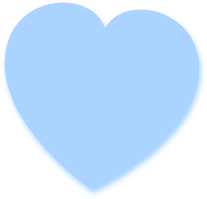Light Blue Heart Clip Art At Clker Com   Vector Clip Art Online