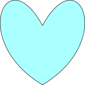 Light Blue Heart Clip Art   Love   Download Vector Clip Art Online