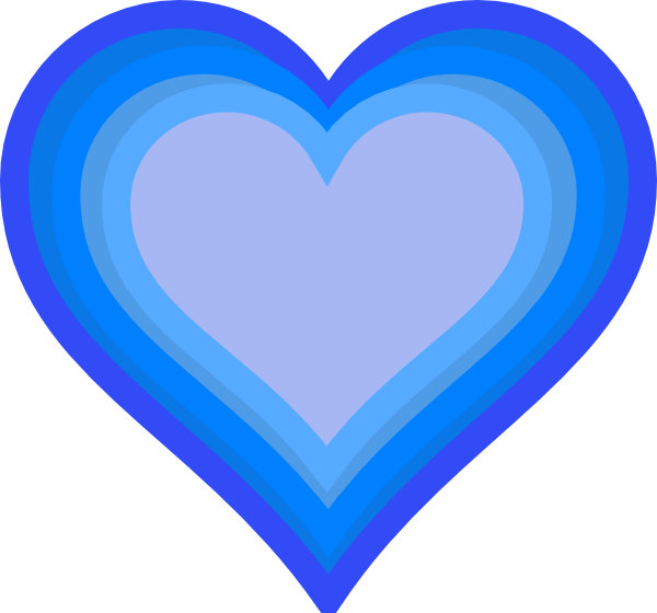 Light Blue Heart Clipart Blueheart Hi Png