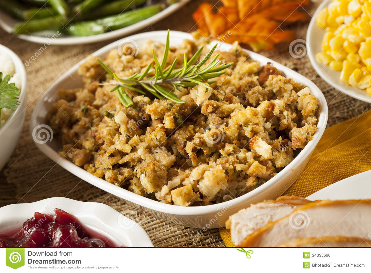 Stuffing Clipart Homemade Thanksgiving Stuffing