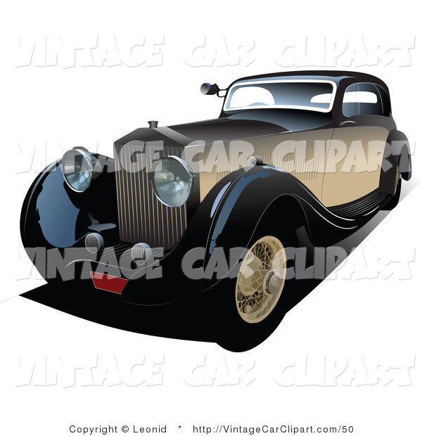 The Front Brown Vintage Car Vintage Car Clip Art Leonid