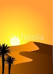 Vecteur   Desert Background