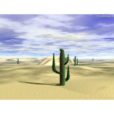 Wallpaper Desktop Images Desert Sand Cactus Hot Desert002 Wallpaper