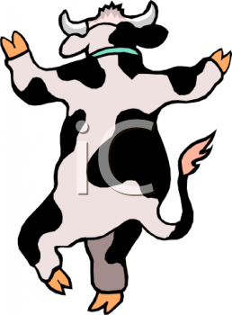 0511 1003 0514 5757 Dancing Cartoon Dairy Cow Clipart Image Jpg