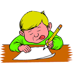 Boy Writing Clipart Boy Writing Png