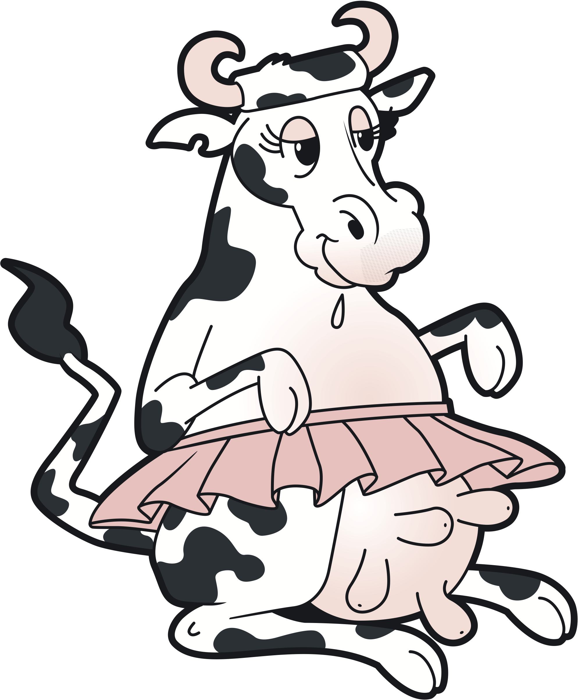 Cartoon Dairy Cow   Clipart Best