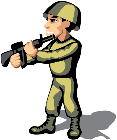 Clipart Army Man