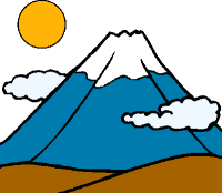 Free Mountain Clipart Graphics  Volcano Images And Mountain Pictures