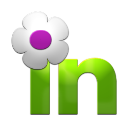 Linkedin Flower Icon Png Clipart Image   Iconbug Com