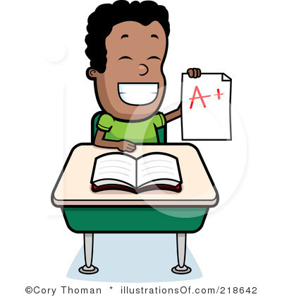 Royalty Free Student Clipart Illustration 218642